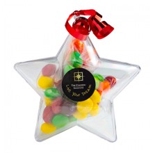 ACRYLIC STARS FILLED WITH SKITTLES 50G